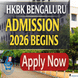 HKBK Bengaluru Admission 2026 Begins; Apply Now @hkbk.edu.in